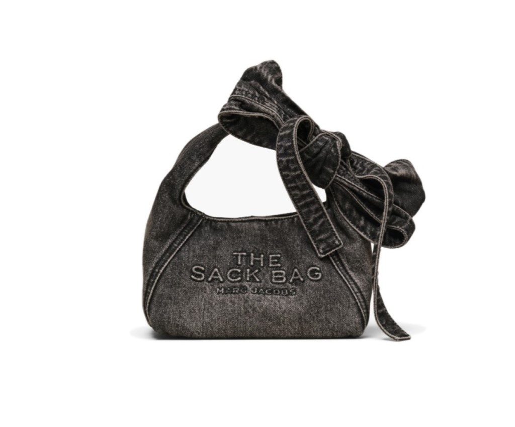 Sack 迷你蝴碟手袋 (Black Wash)